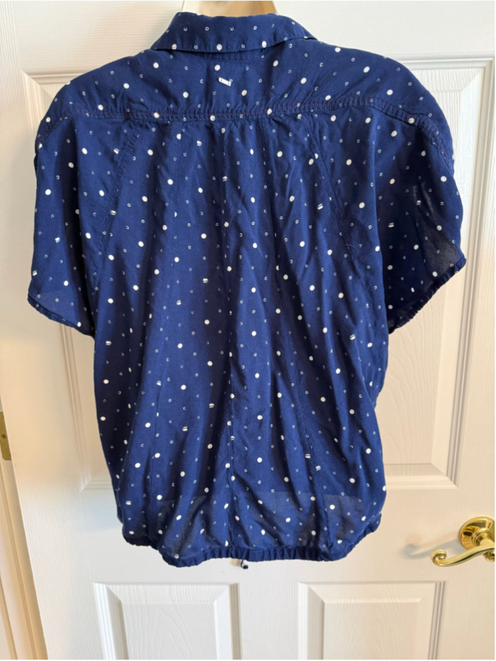 G-Star RAW Correctline Polka Dot Chambray Button Down Shirt Size Small S - Picture 2 of 11